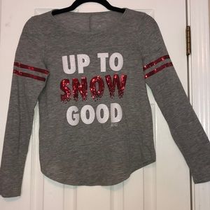 Long sleeve graphic shirt